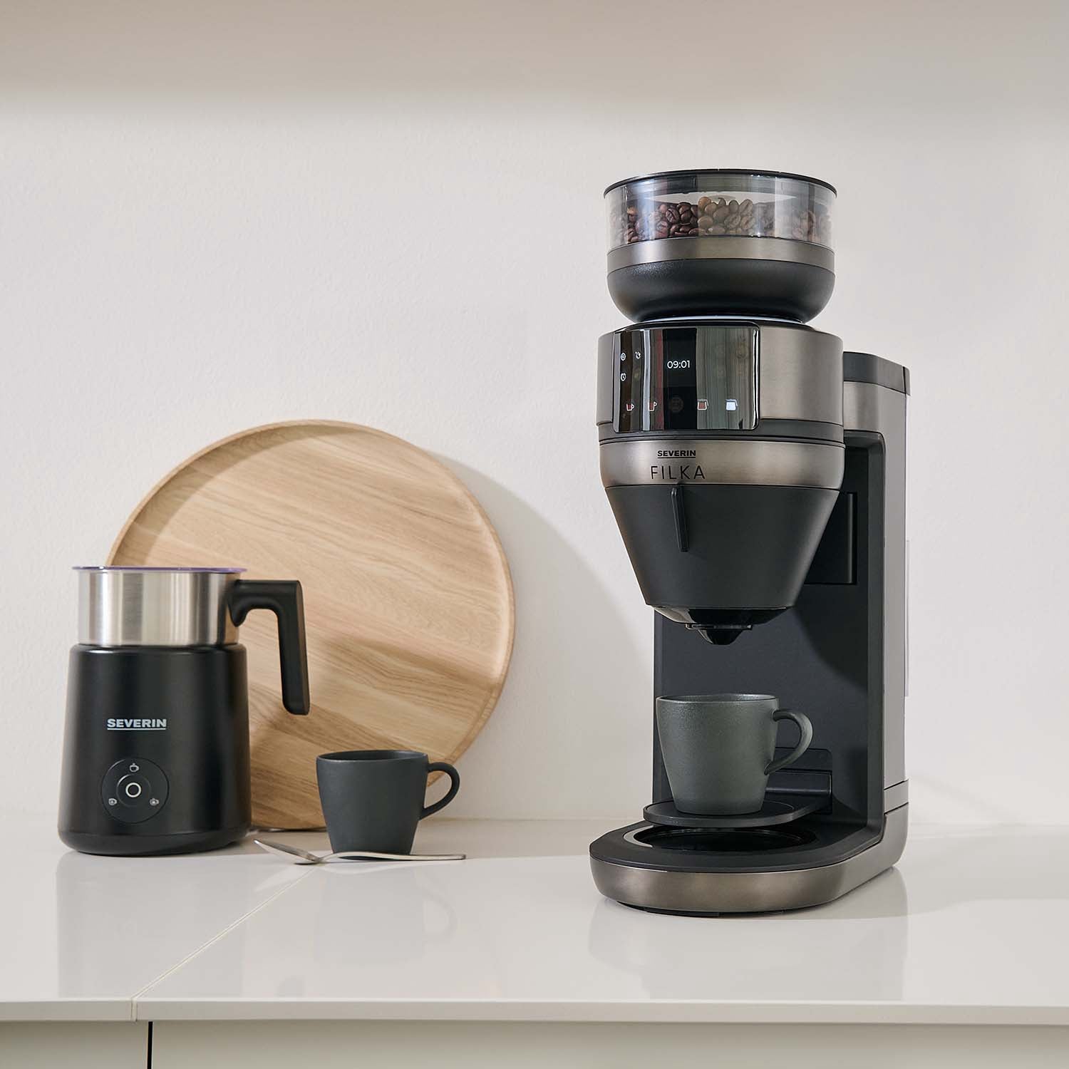Automatic Coffee Maker with Thermos, 2L, 1520W