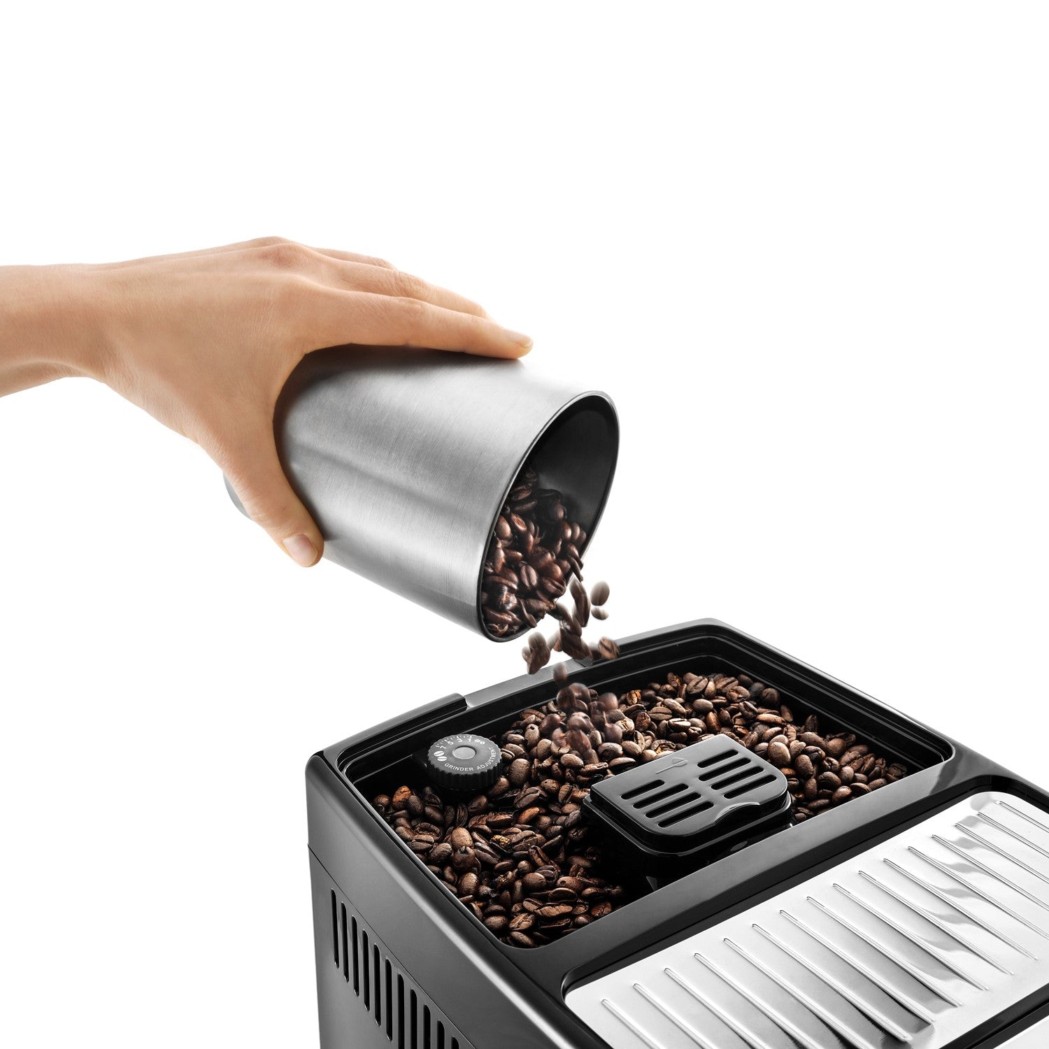 Automatic Espresso Machine, 15-Bar Pressure, Black