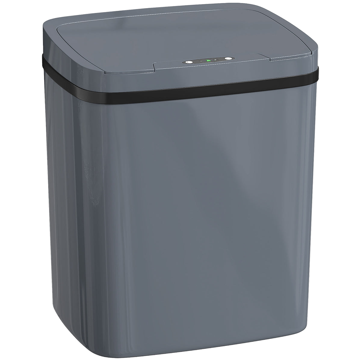 Automatic Sensor Trash Can, 15L, Touchless & Manual Modes