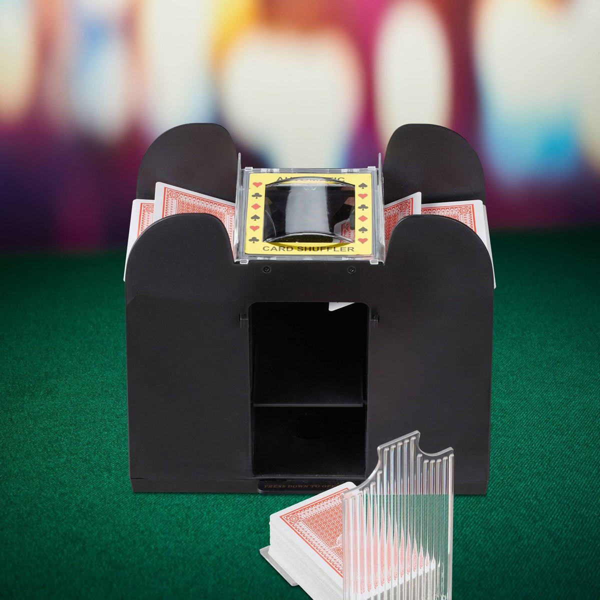 Automatic card shuffler for 6 decks