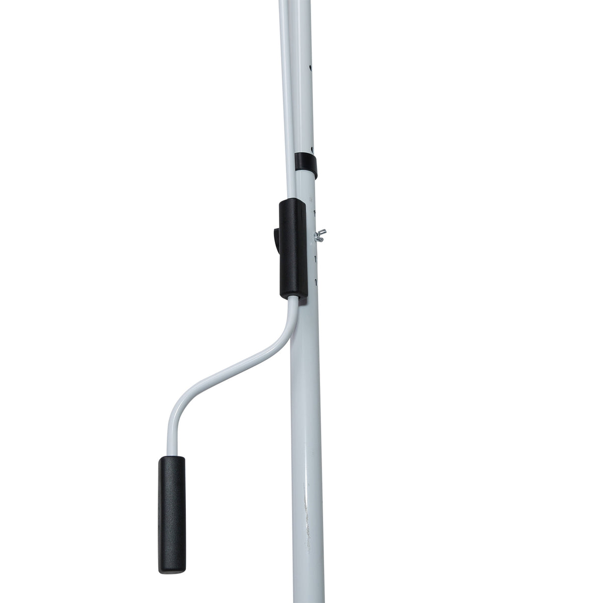 Awning, Folding Arm Awning, Height-Adjustable Clamp Awning, 200X150Cm, Grey, Aluminum