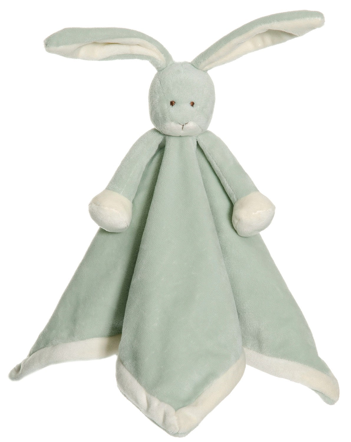 Baby Comforter Rabbit, Green, 35x35 cm, Machine Washable