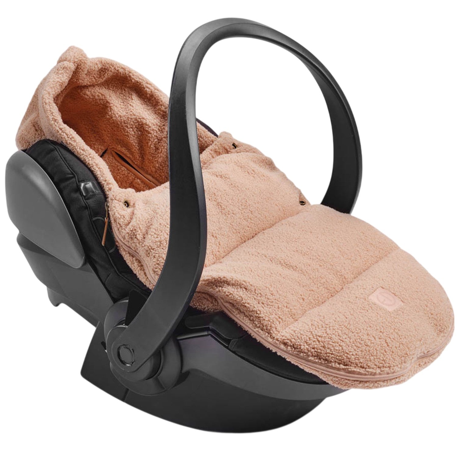 Baby Sleeping Bag – Pink Bouclé, Cozy and Warm