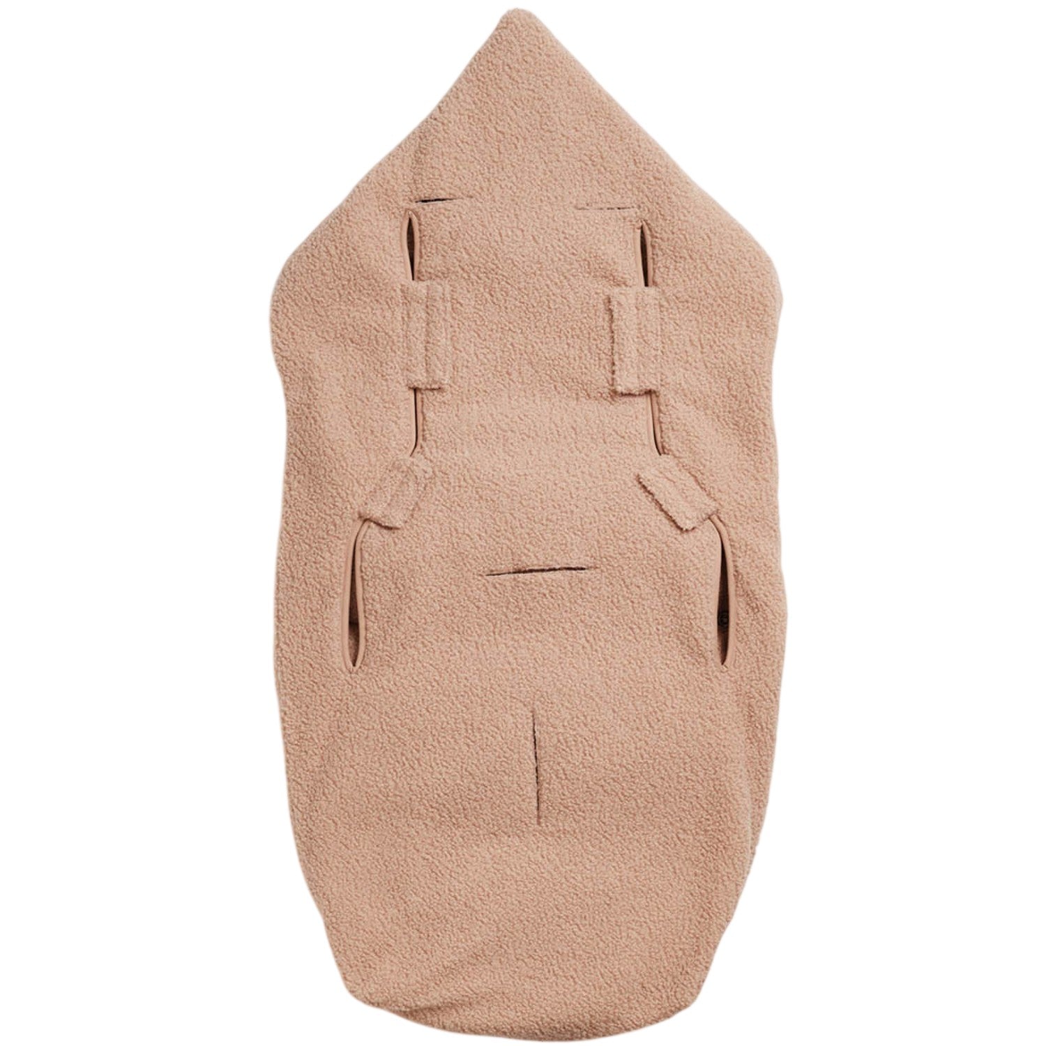 Baby Sleeping Bag – Pink Bouclé, Cozy and Warm