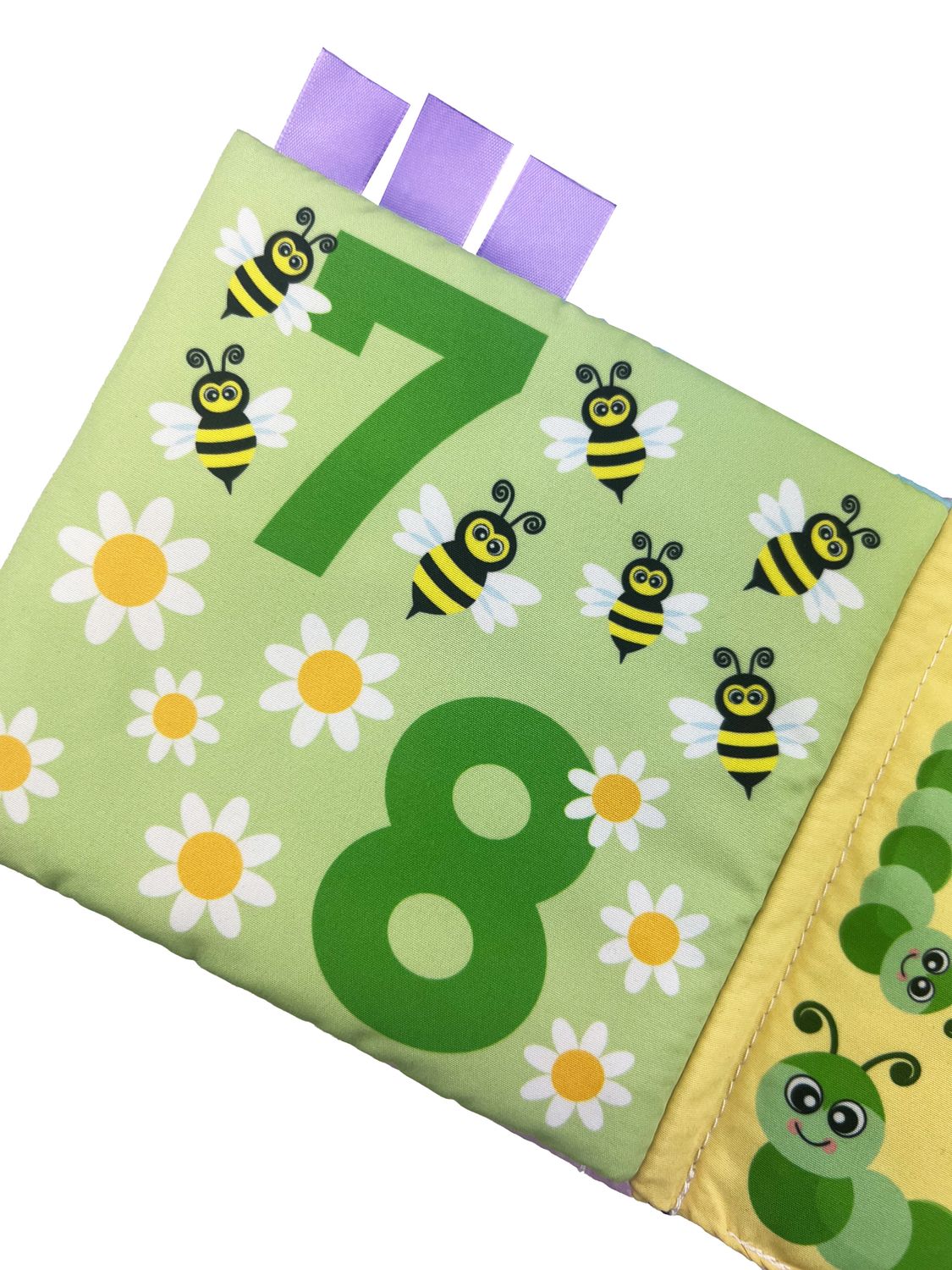 Baby Soft Book with Bright Colors & Animal Pictures