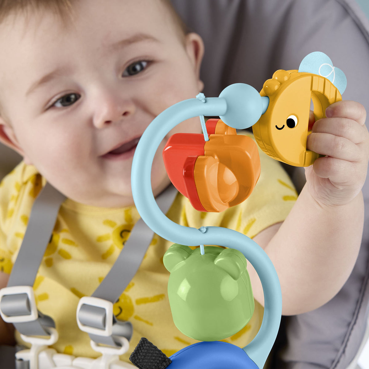 Baby Suction Cup Toy with Sensory Features, 6m+