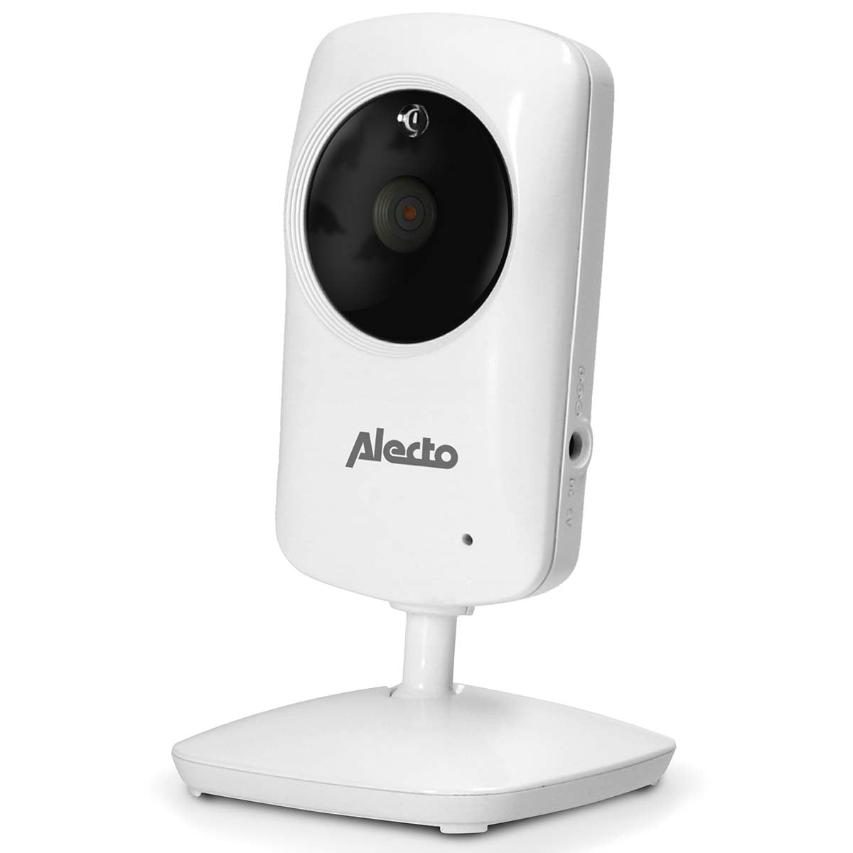 Baby monitor with camera and 2.4" white color screen