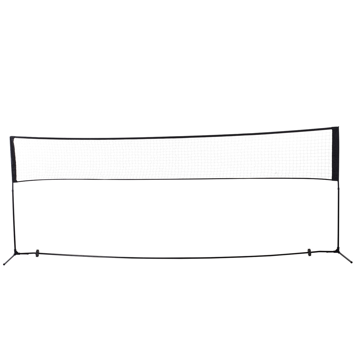 Badminton Net Volleyball And Tennis Net, Portable, 2 Heights 94/158Cm, Pe, 400X60Cm