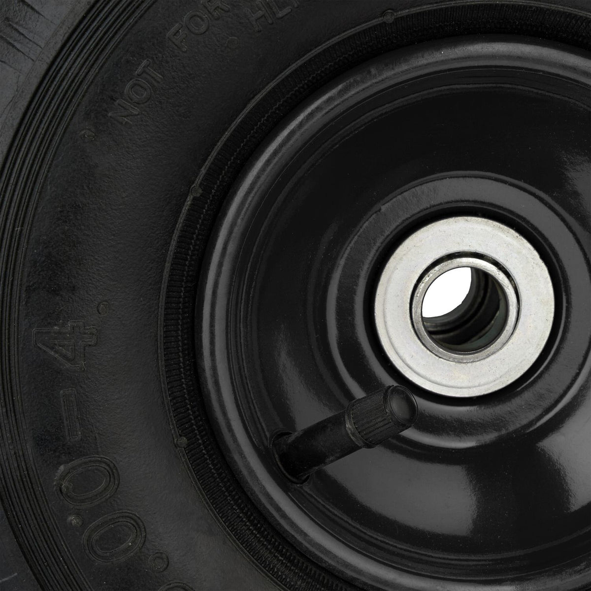 Bag loader wheels 2-pack with pneumatic tires