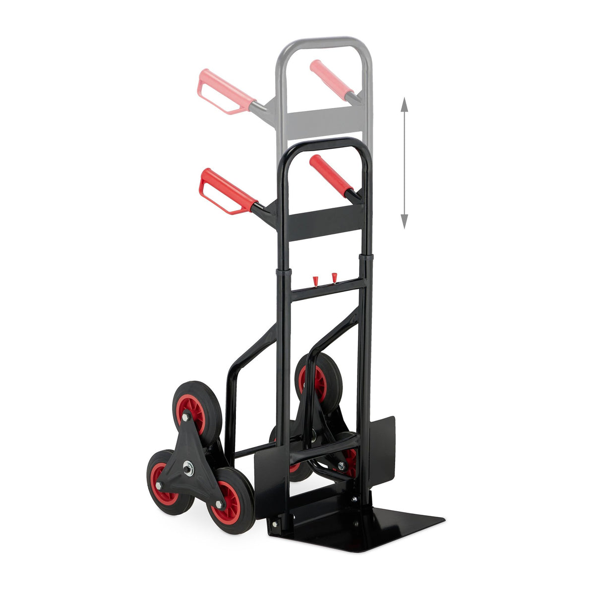 Bag truck stair climber black