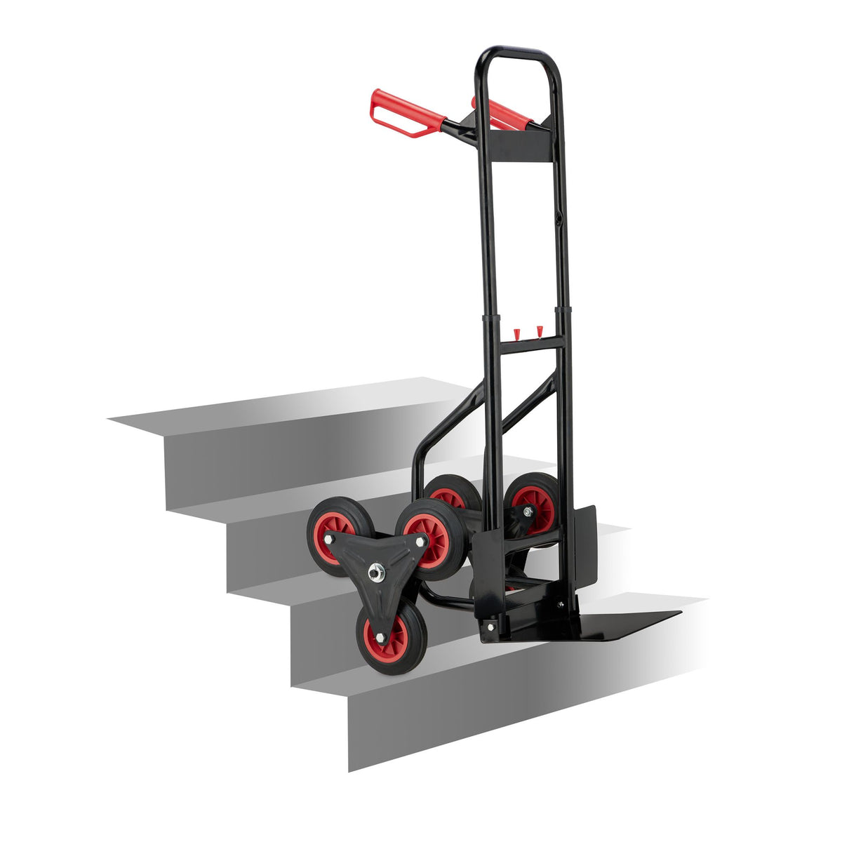 Bag truck stair climber black