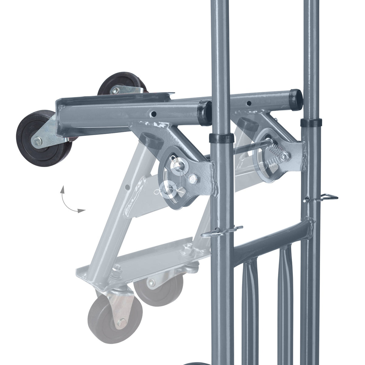 Bag truck stair climber gray