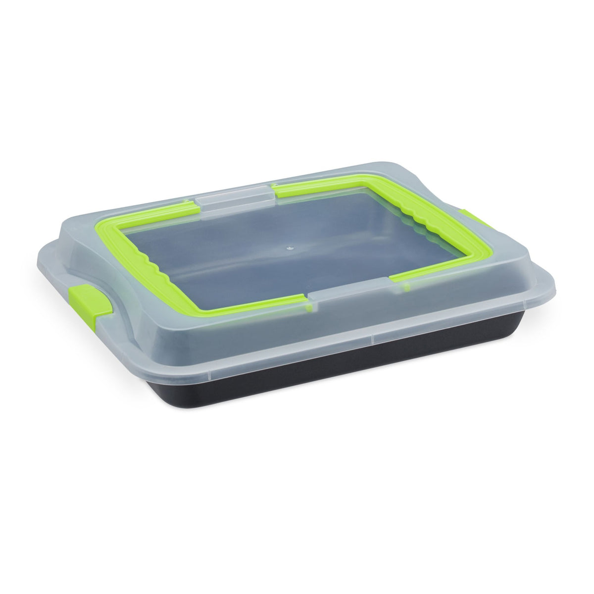 Baking tray with lid, 3-in-1