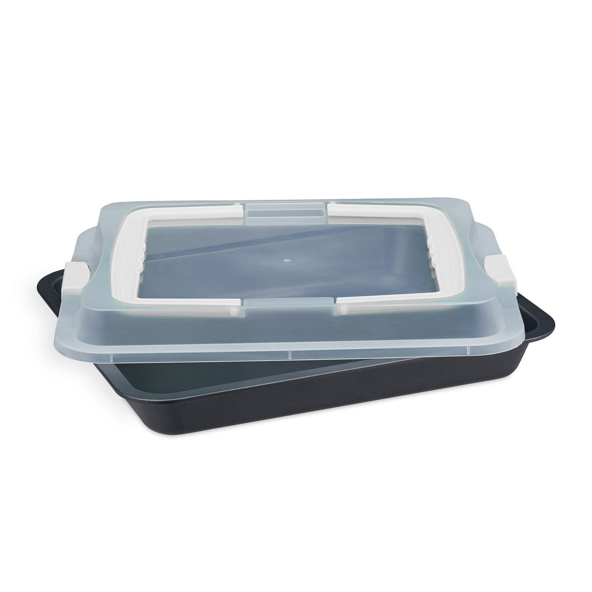 Baking tray with lid