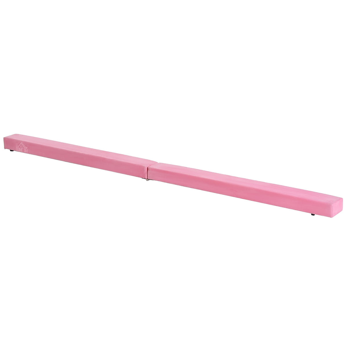 Balance Beam 210 cm Folding Gymnastics Beam for Indoor & Outdoor, Balance Beam up to 120 kg, Pink