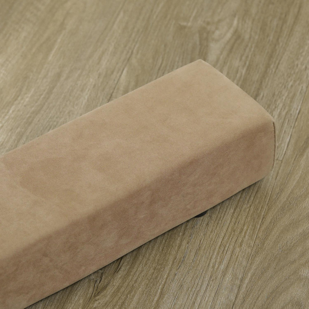 Balance beam 210 cm foldable for indoor outdoor, gymnastics beam balance beam up to 120 kg, stable balancing beam in brown |