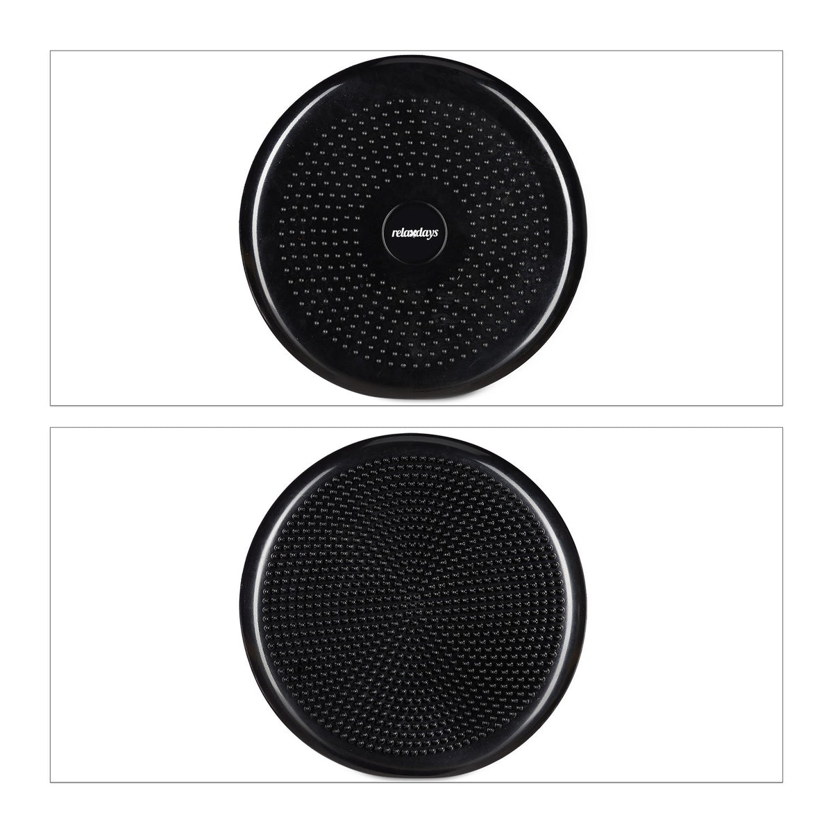 Balance cushion with 2 massage balls