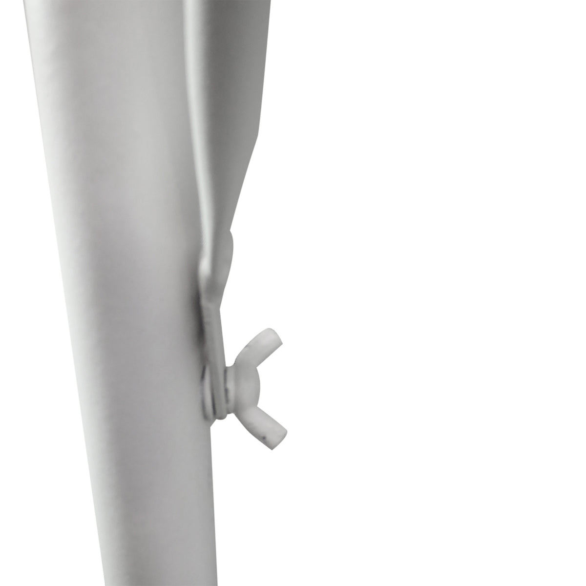 Balcony Hanging Table Garden Table Height Adjustable Square Terrace Metal White L60 X W56.5 X H45 Cm
