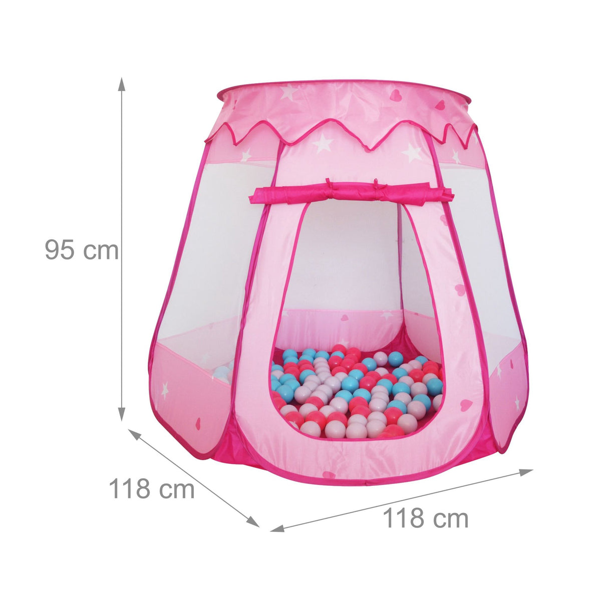 Ball Pit with 100 Balls – Indoor/Outdoor Play