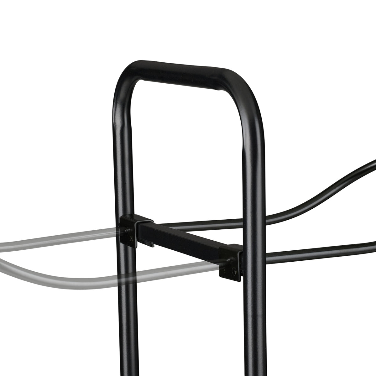 Ball Rack with 4 Shelves & Basket for Sports Equipment