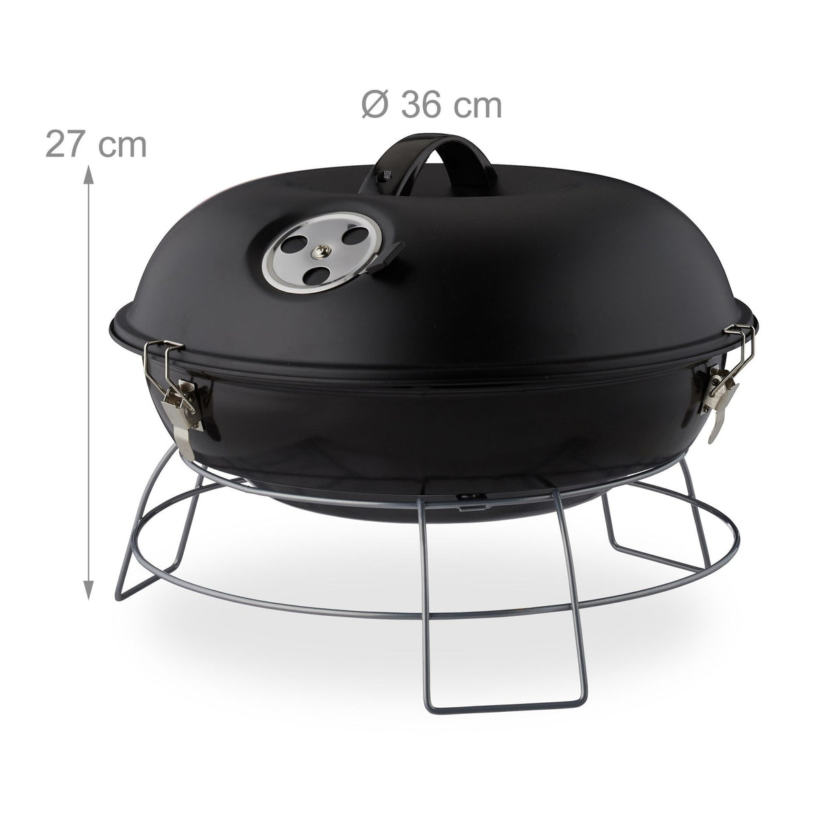 Ball grill portable