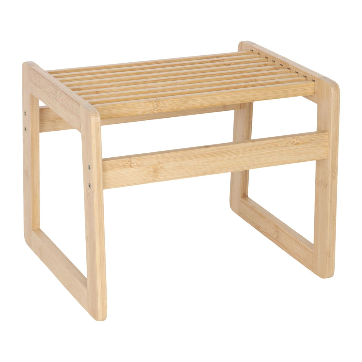 Bamboo Bathroom Stool – Seating & Storage Solution