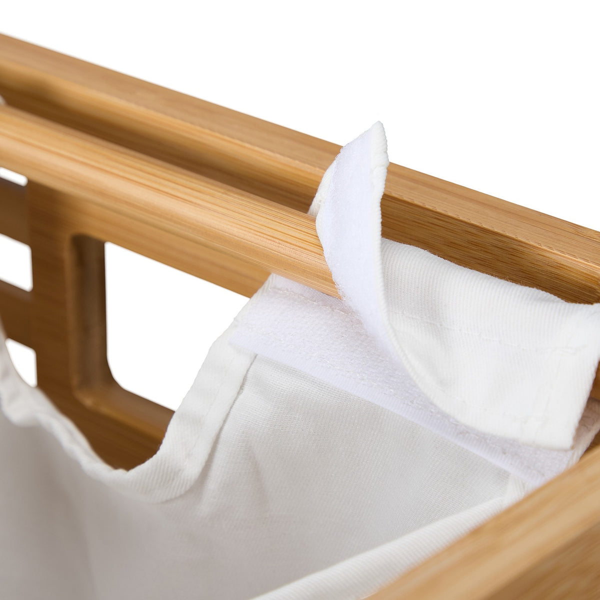 Bamboo Laundry basket with 2 sacks