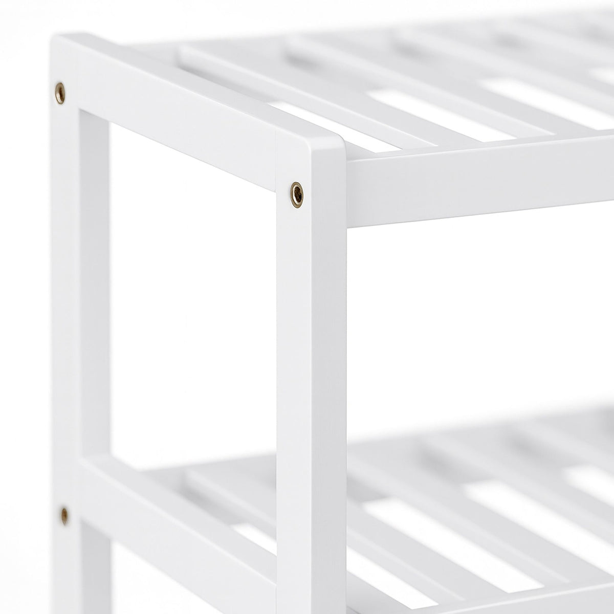 Bamboo Shoe Rack, 3-Tier, Space-Saving Design