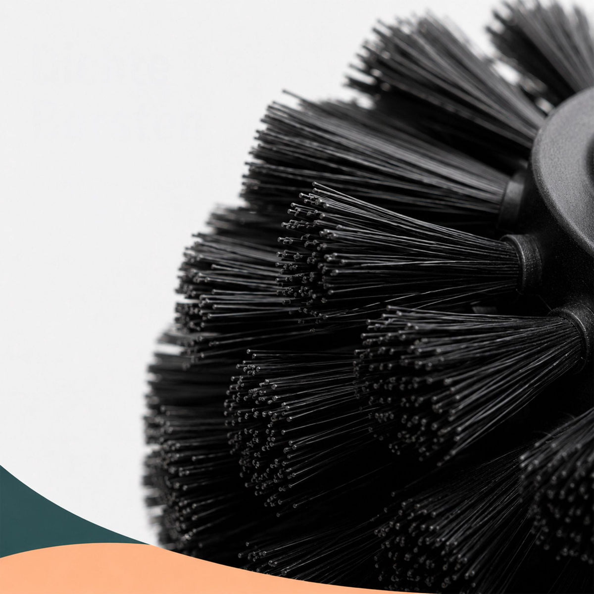 Bamboo & Stainless Steel Toilet Brush Set with Holder