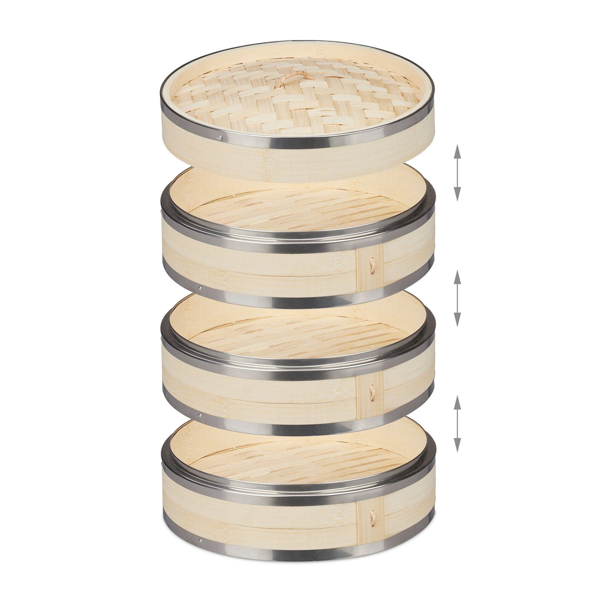 Bamboo Steamer 3 Tier