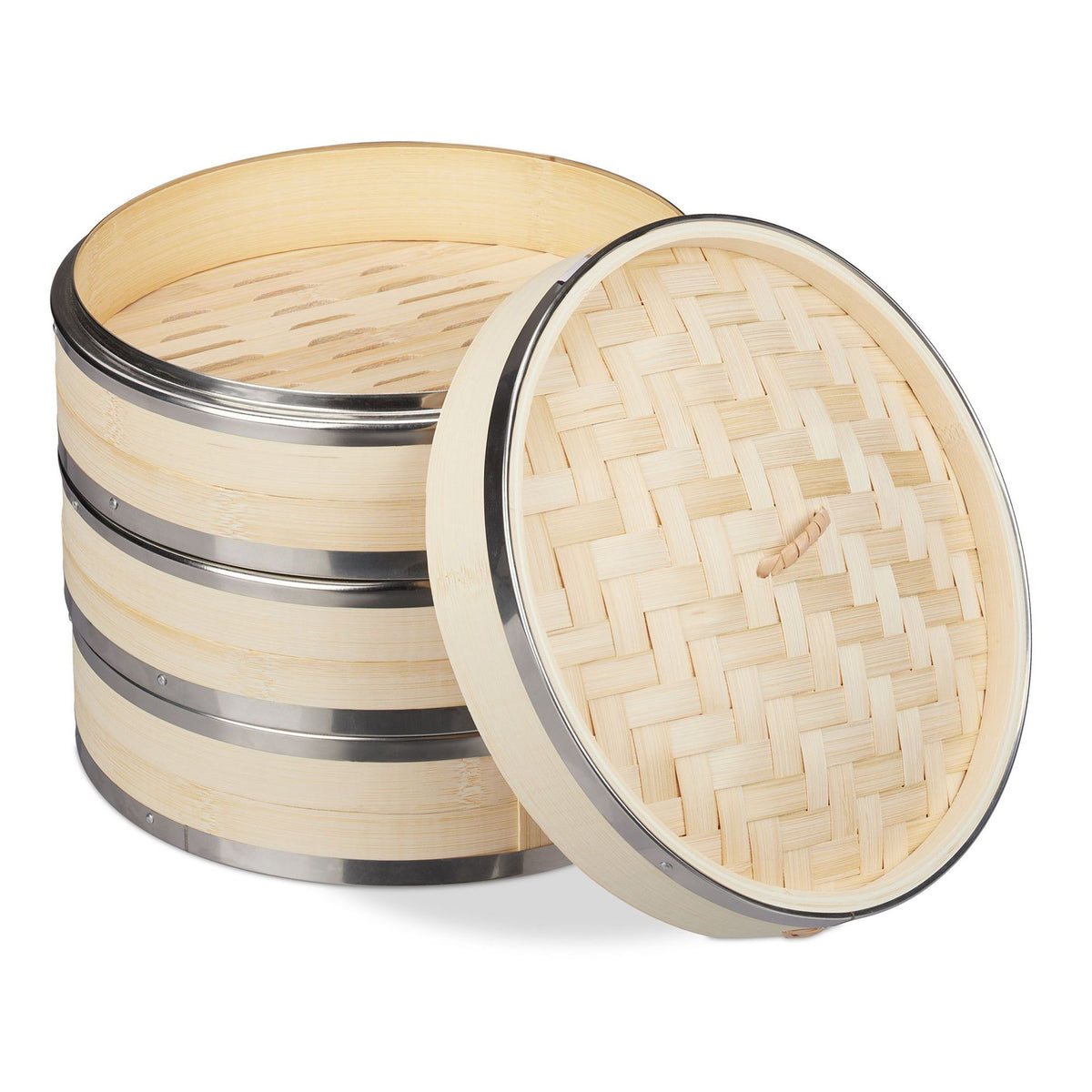 Bamboo Steamer 3 Tier