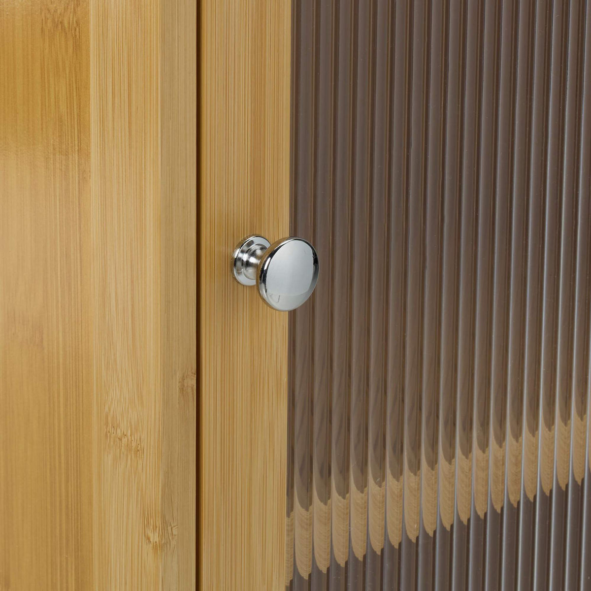 Bamboo bathroom cabinet