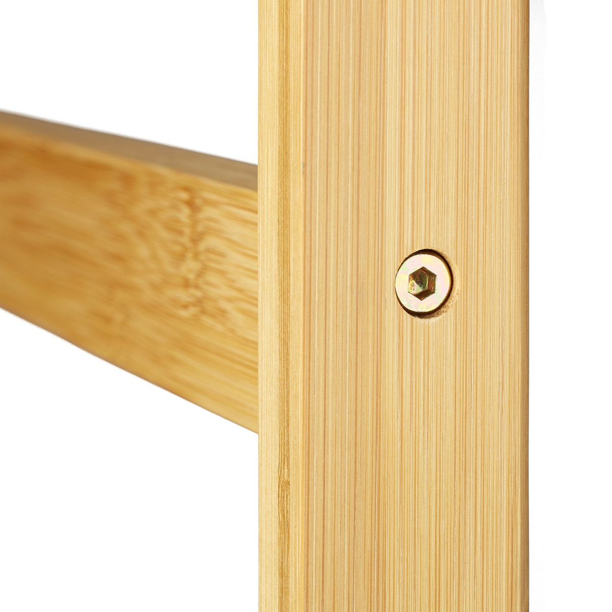 Bamboo bathroom stool