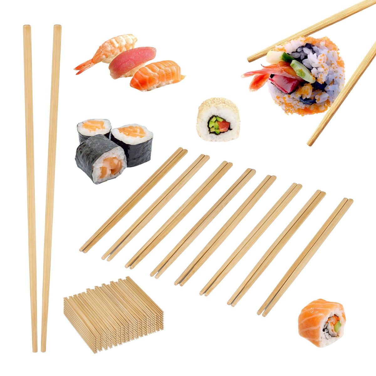Bamboo chopsticks 144 pairs