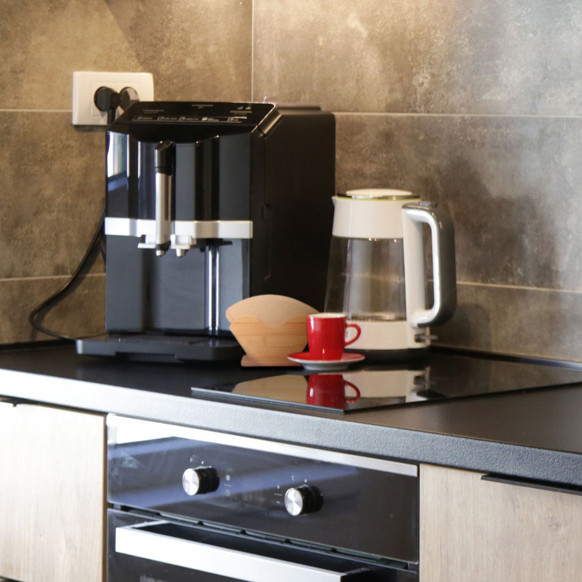 Bamboo coffee filter holder