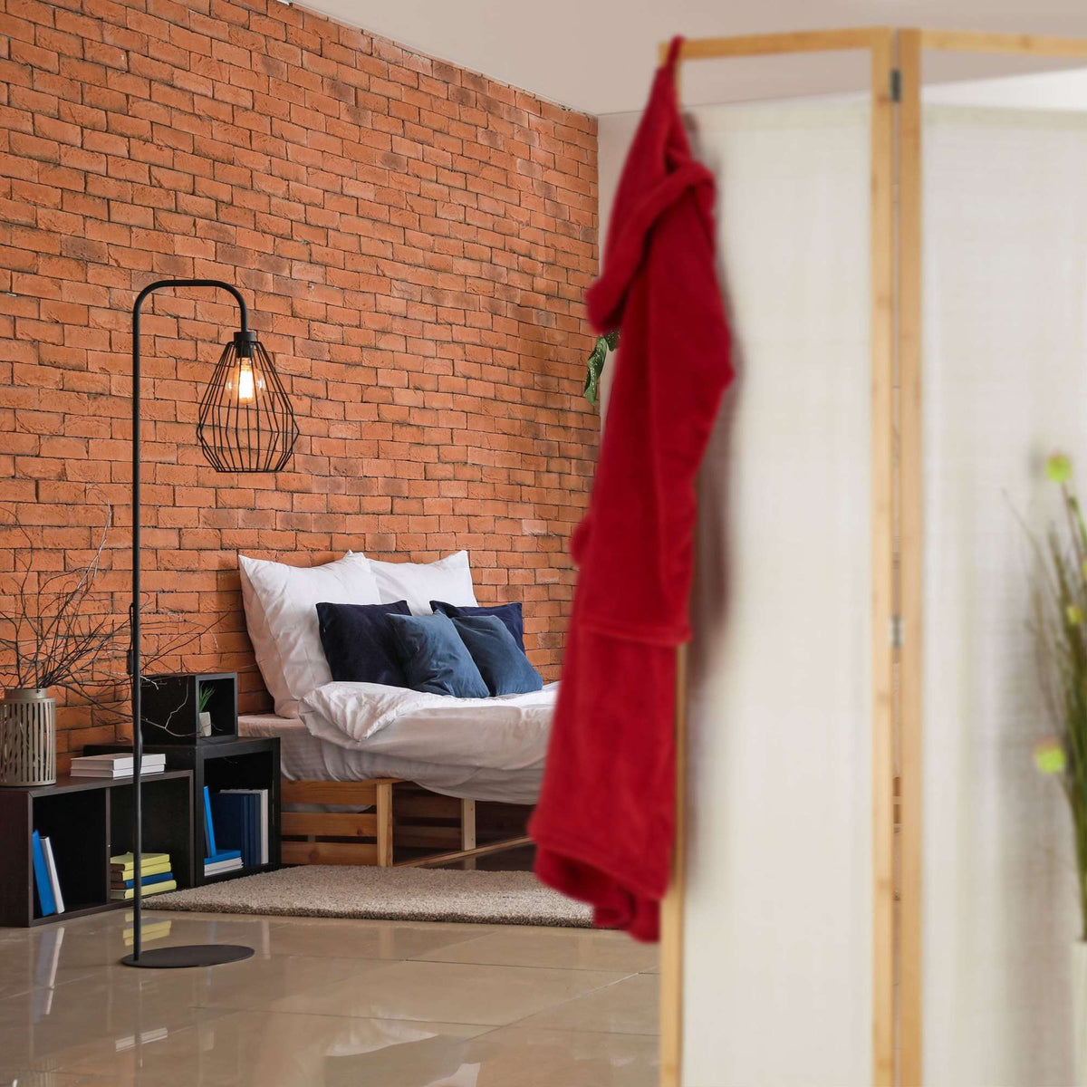 Bamboo room divider