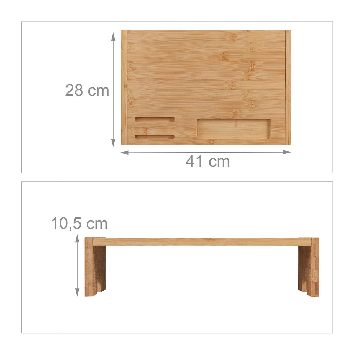 Bamboo screen stand