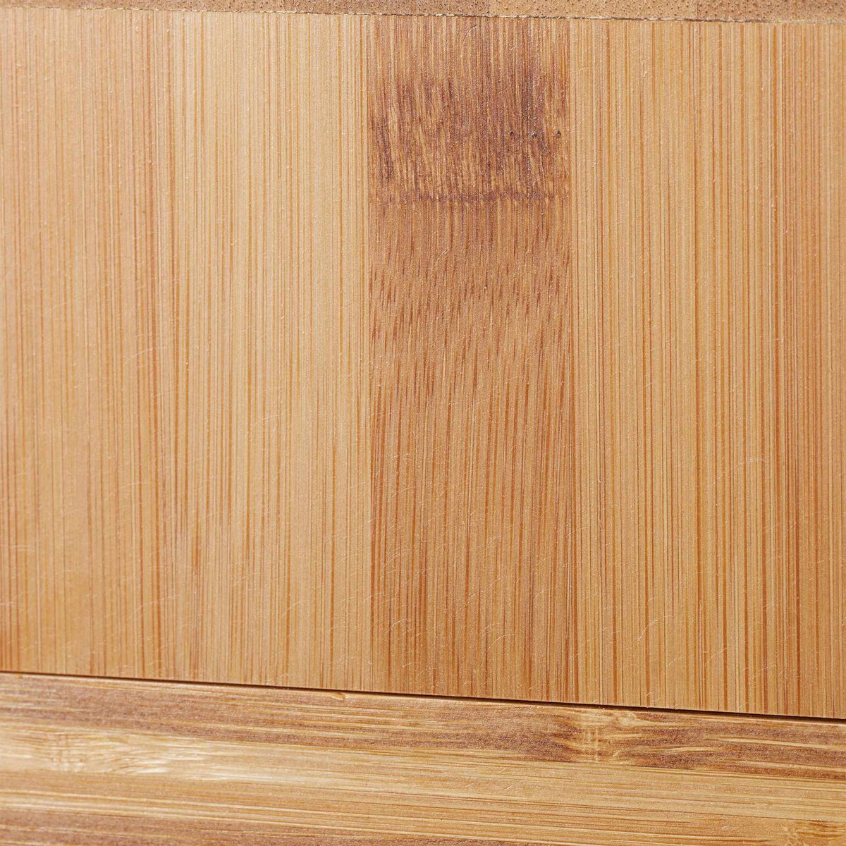 Bamboo side table with drawer