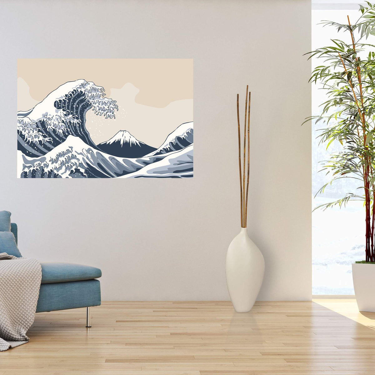 Bamboo sticks 120 cm in a set of 40