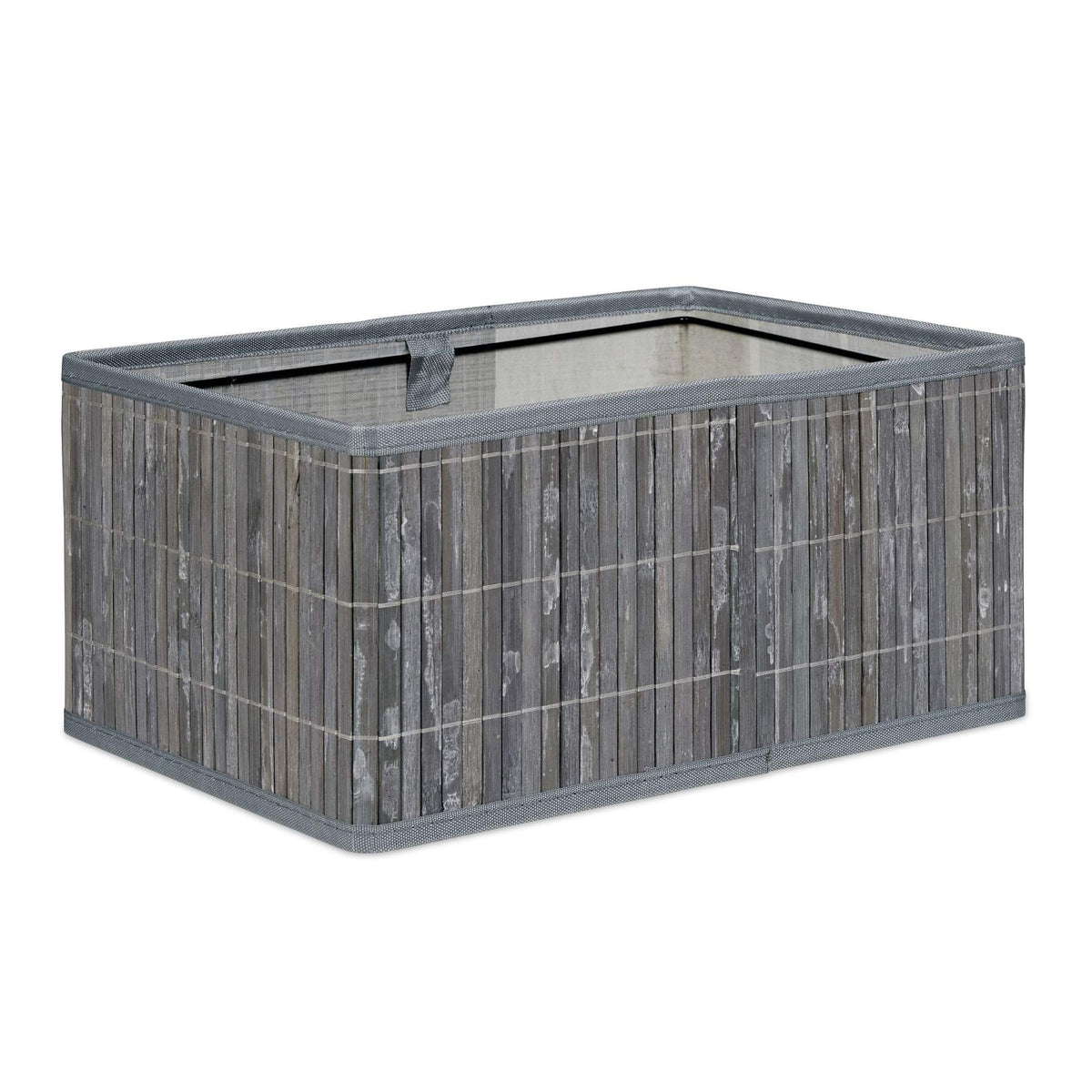 Bamboo storage baskets - set of 6