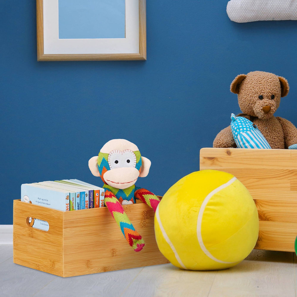 Bamboo storage box