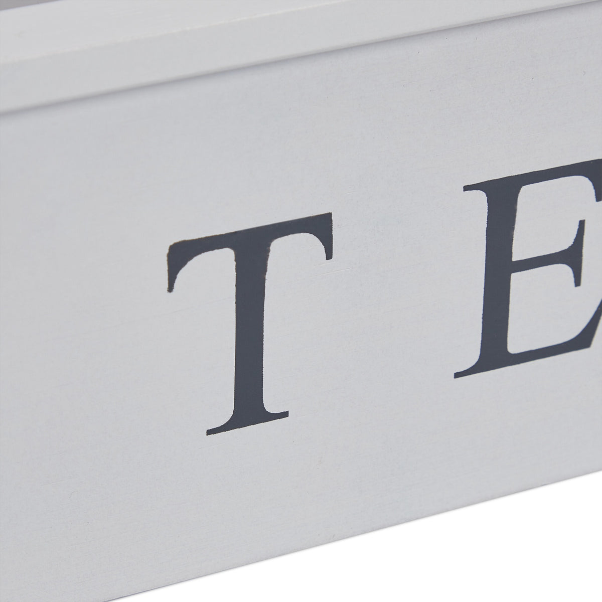 Bamboo tea box with 6 compartments
