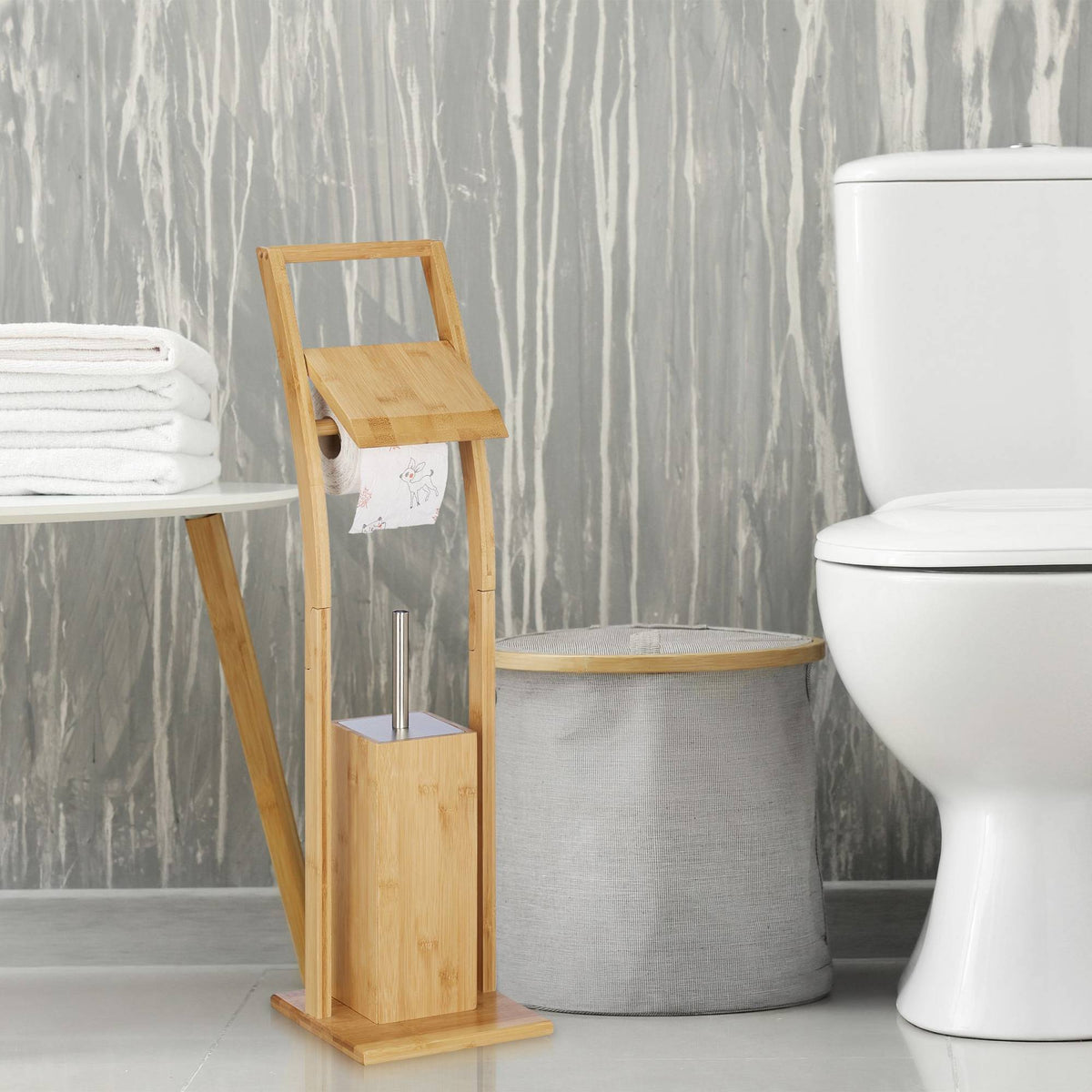 Bamboo toilet