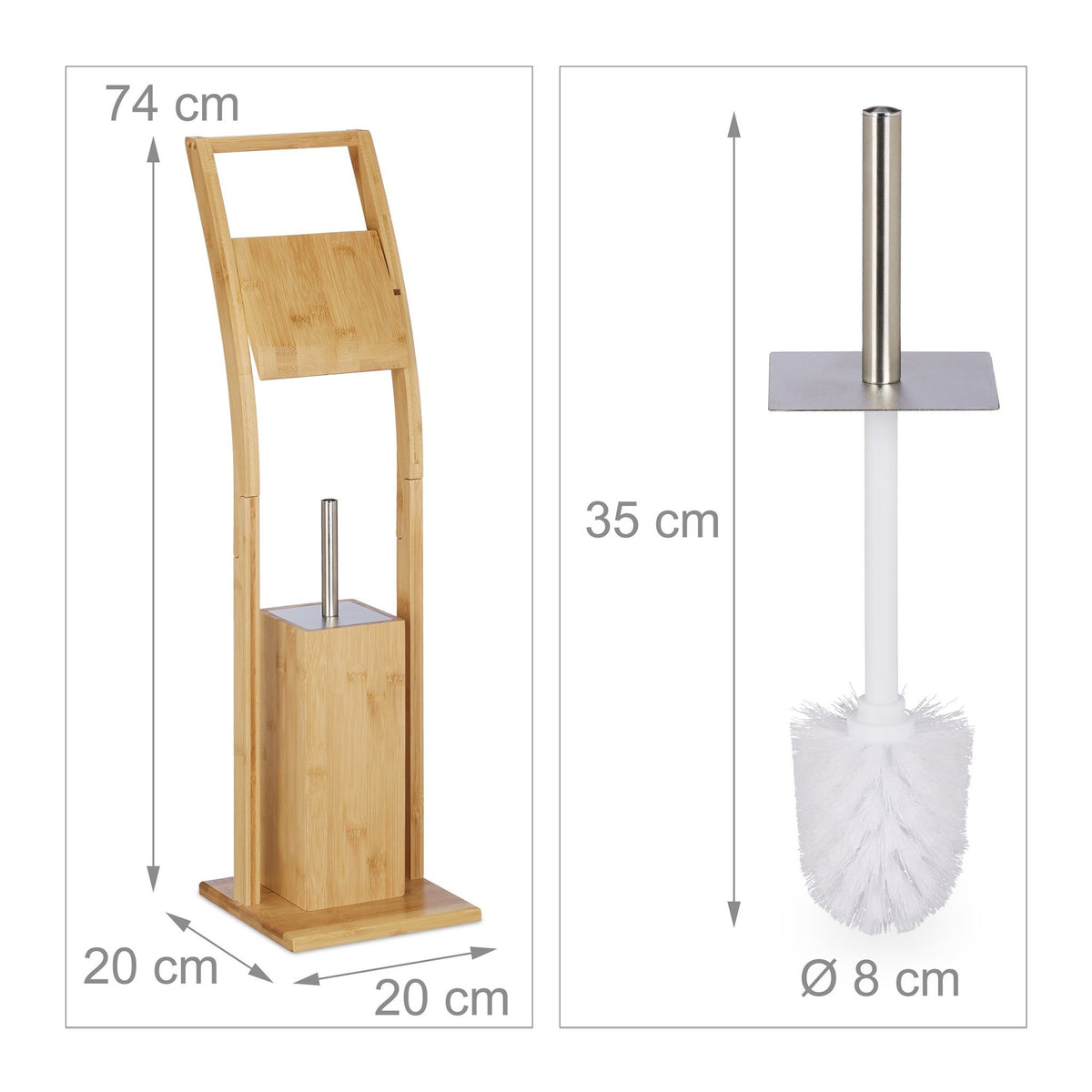 Bamboo toilet