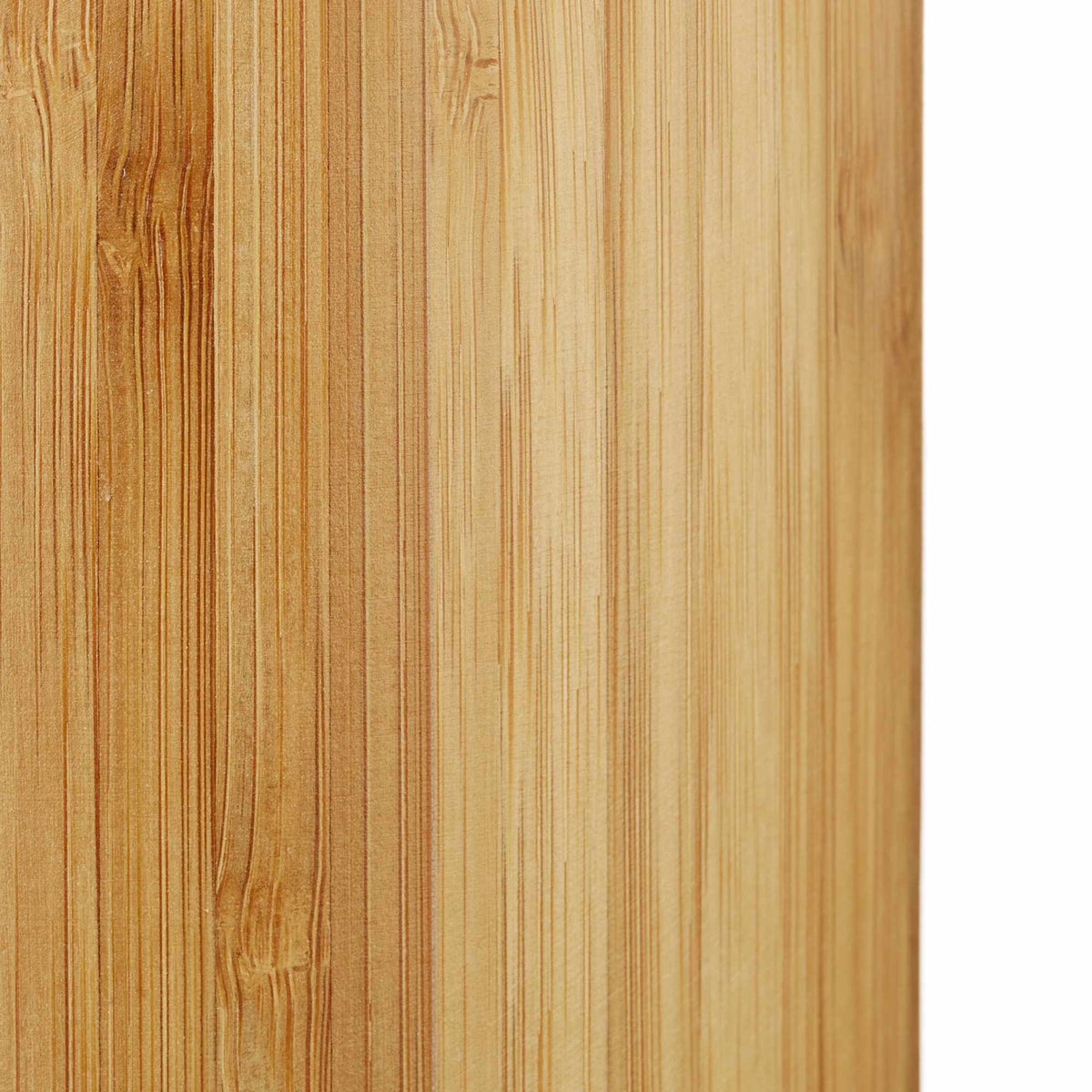 Bamboo toilet brush holder