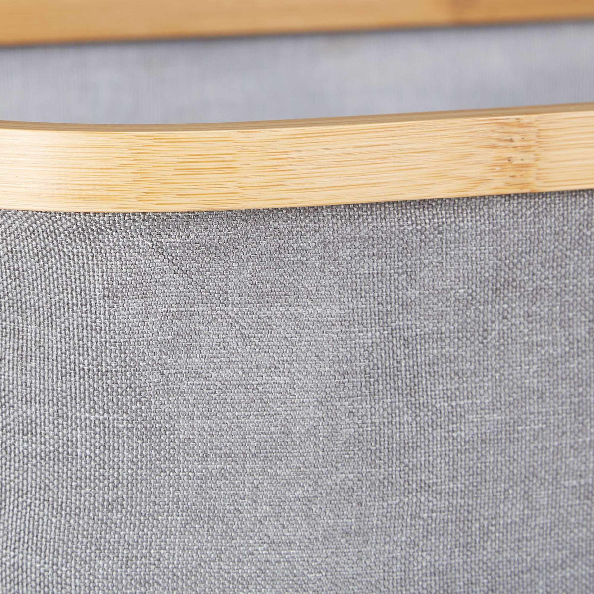Bamboo towel rack with laundry basket