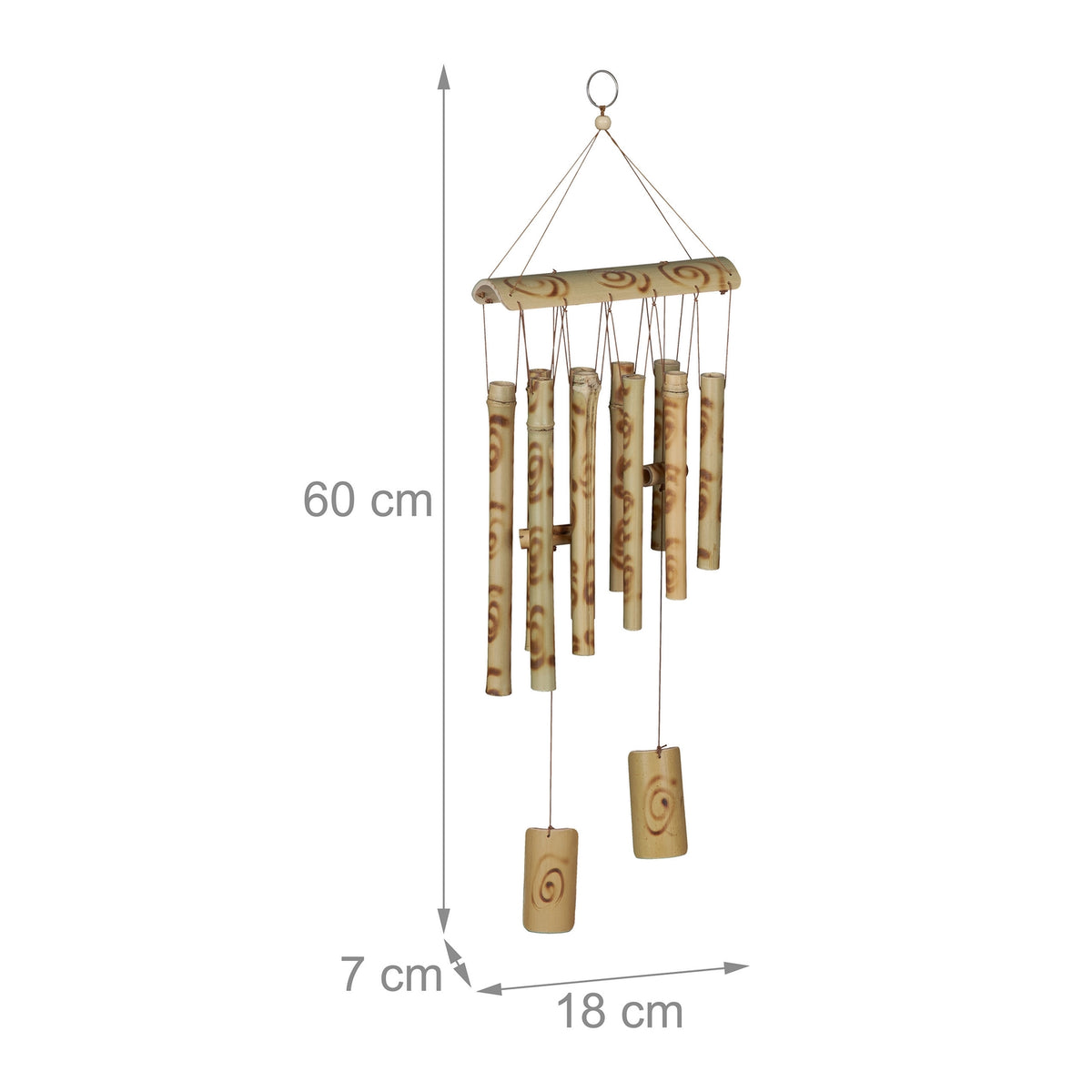 Bamboo wind chimes