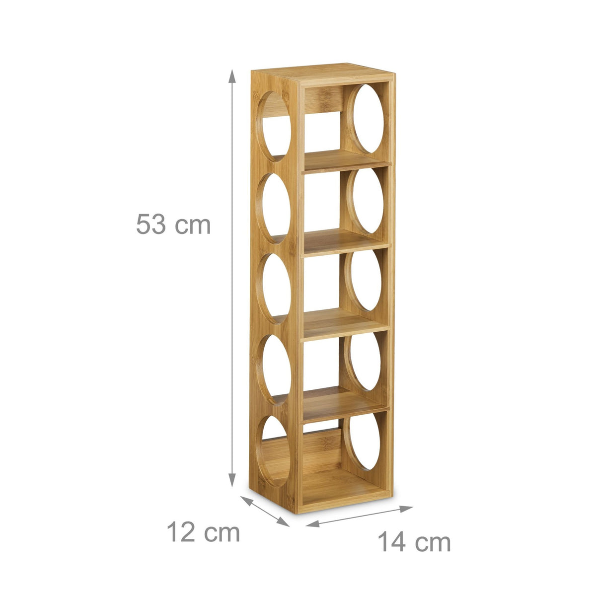 Bamboo wine rack