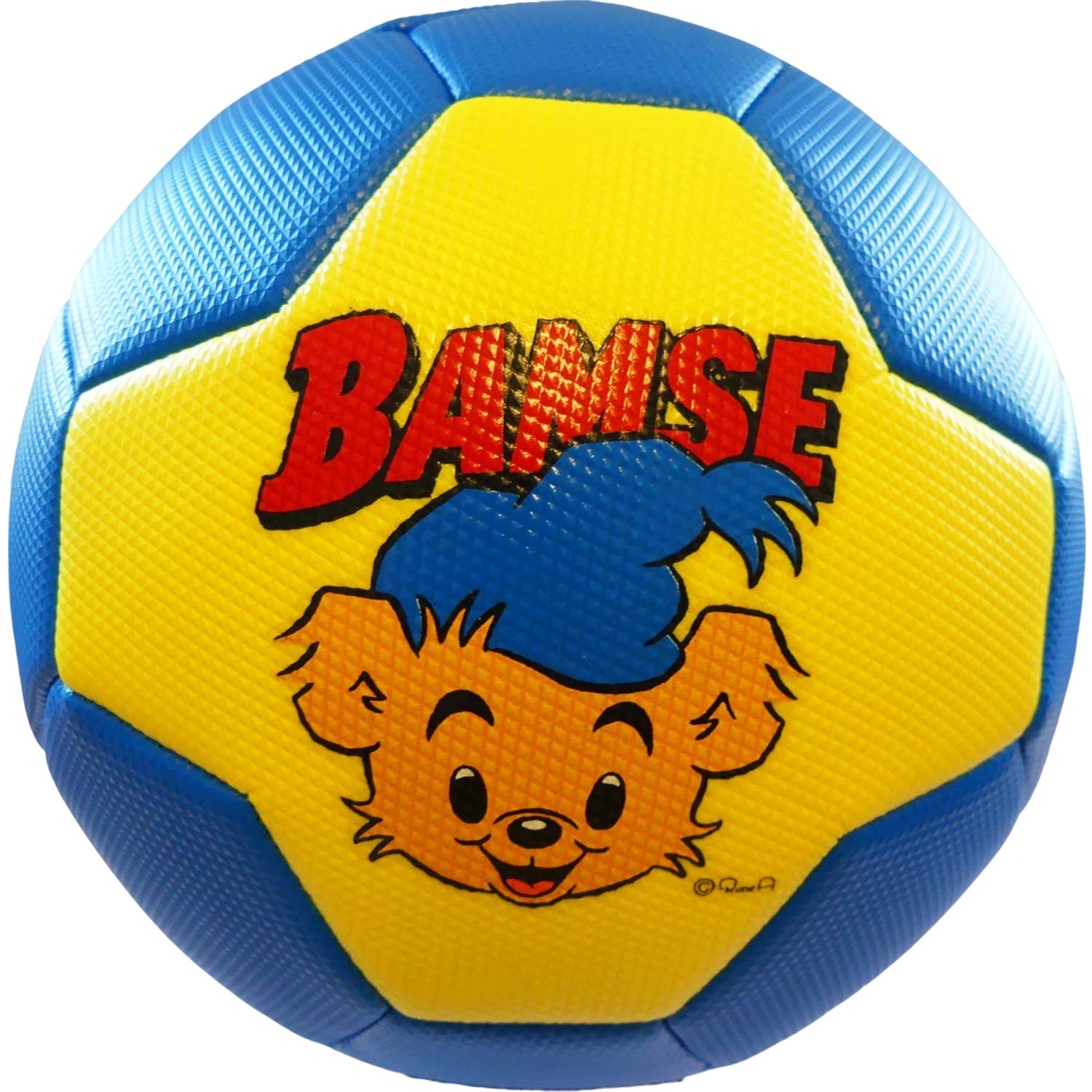Bamse Football size 3, Blue/Yellow