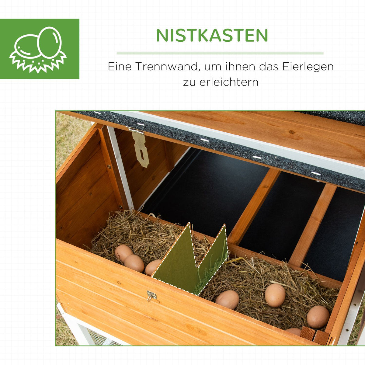 Bantam Chicken Coop Bantam House With Nesting Box Ramp Bantam Aviary With Run Asphalt Roof 2 Levels Xxl Winterproof Fir Wood Steel